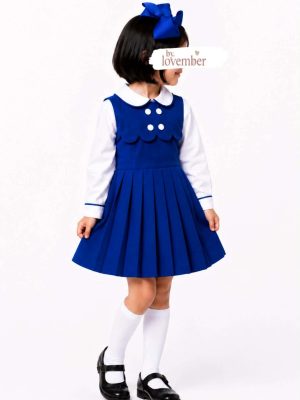 Classic School Dress 🤍